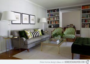 Decorating with gray and spring green