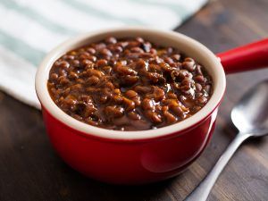 Big Game Menu Beans