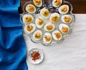 Big Game Menu Deviled Eggs