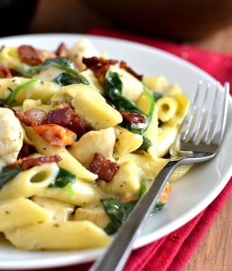 chicken-bacon-artichoke-pasta