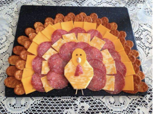 Turkey platter appetizer 
