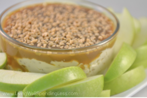 Easy caramel cream cheese dip recipe