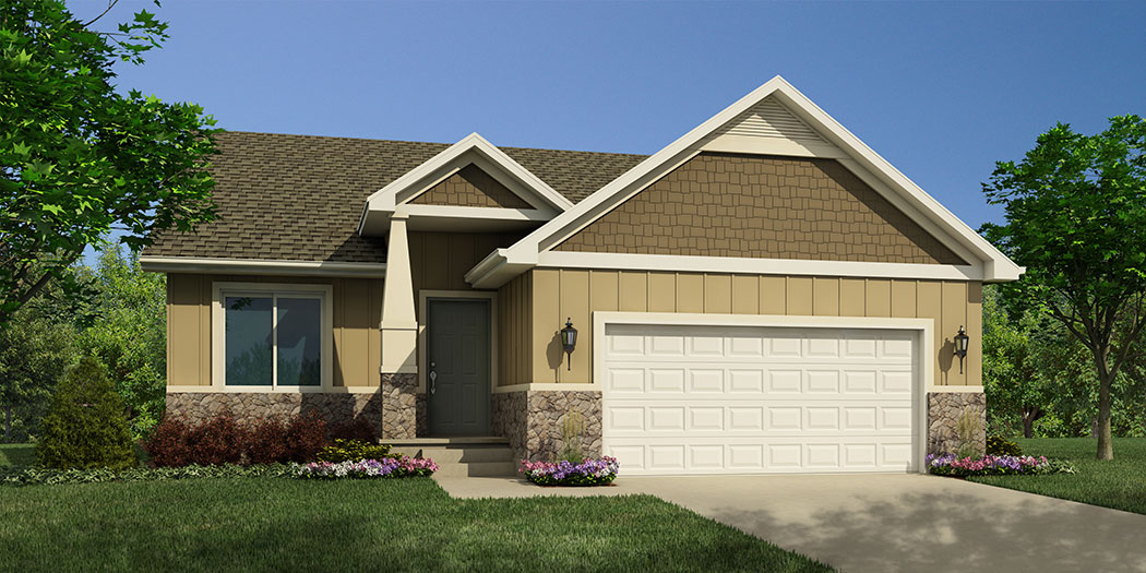 Cleveland 3 Bed / 2 Bath Homes For Sale in West Valley UT Liberty Homes